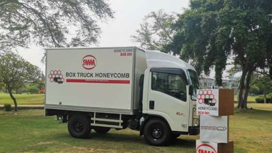 Dry Box Truk Berbahan Honeycomb Masuk Indonesia