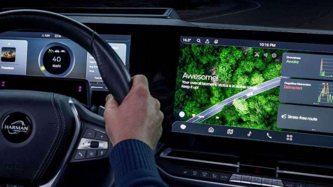 Head unit pintar dari Harman