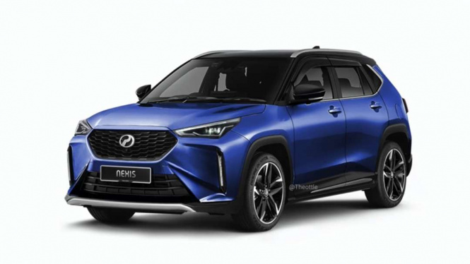 Perodua Nexis Jadi Kembaran Toyota Yaris Cross di Malaysia
