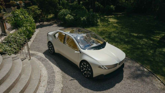 BMW Siapkan Pesaing Tesla, Mobil Listrik Futuristik Meluncur 2025