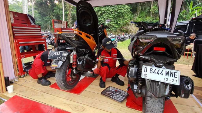 Yamaha Hadirkan Bengkel dan Pos Jaga Buat Kawal Pemudik
