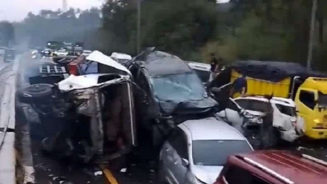Ada Kecelakaan di Tol Purbaleunyi, Lalu Lintas Dialihkan