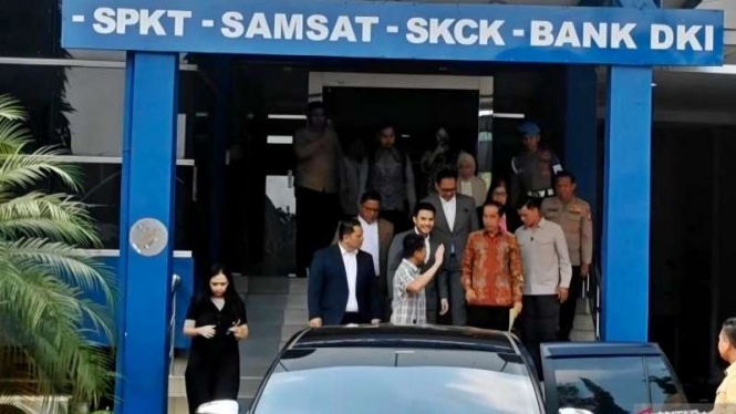 Setelah Viral, Pajak Mobil Innova Jokowi Saat ke Polda Dilunasi 