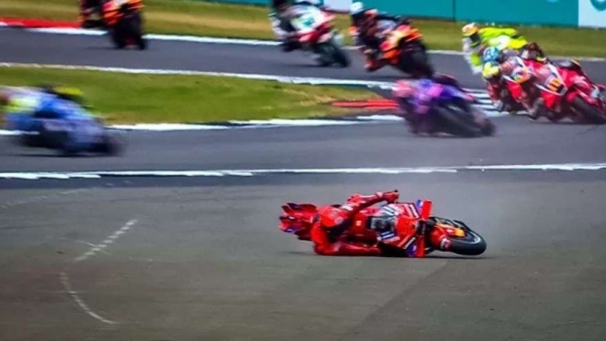Alasan Marc Marquez Bisa Lanjutkan MotoGP Inggris 2025 Usai Jatuh