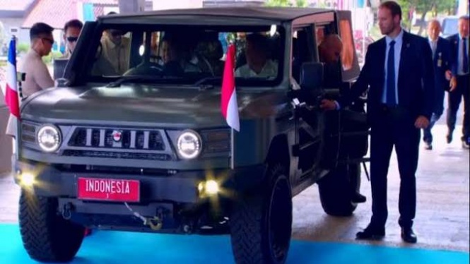 Mengenal Pindad Maung yang Digunakan Prabowo dan Macron di Akmil