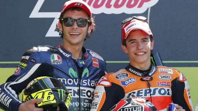 Marc Marquez Diminta Berdamai dengan Rossi, Waktunya Tutup Buku