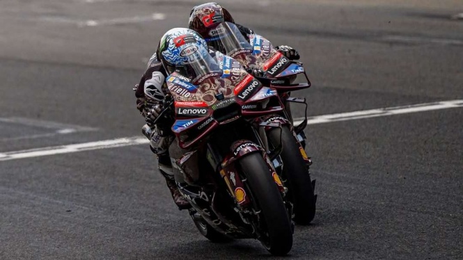 Kata Bagnaia Usai Kalah dari Marquez di Mugello, Rasanya Pait