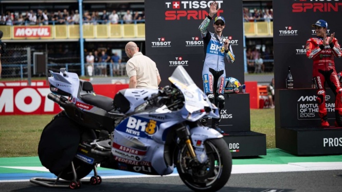 Alex Marquez Puas Hanya Podium di Sprint Race MotoGP Belanda 2025