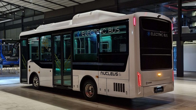 Karoseri Laksana Pasarkan Bus Listrik Nucleus 6 di Indonesia