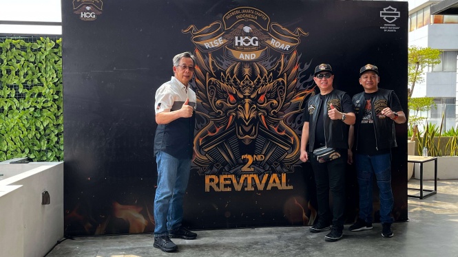 HOG Indomobil Jakarta Chapter Gelar Gathering, Ada Pengurus Baru