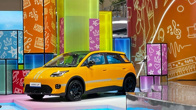 Aion UT Resmi Dijual di GIIAS 2025, Siap Ancam BYD Dolphin