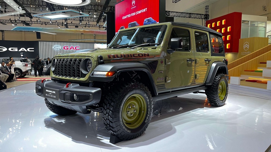 Jeep Wrangler 41 Willys Melantai di GIIAS 2025, Dijual Terbatas