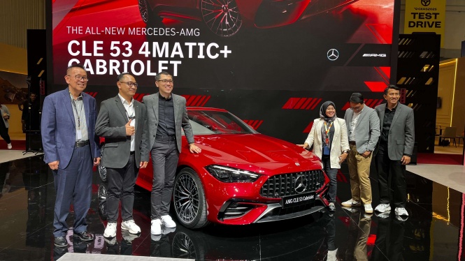 Mercedes-AMG CLE 53 Cabriolet Debut di GIIAS, Cocok Buat Sultan