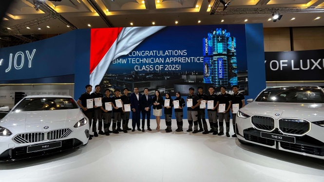 BMW Lahirkan Teknisi Andal, Diwisuda di GIIAS 2025