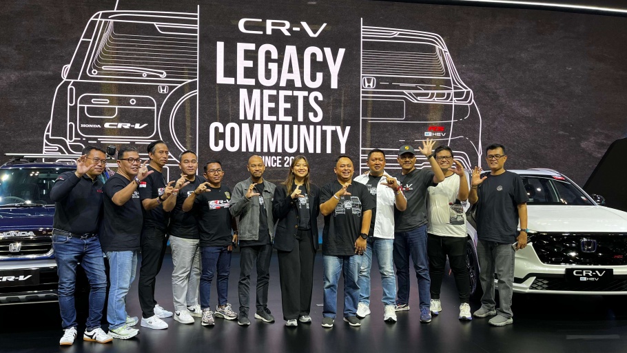 Komunitas Honda CR-V Ramaikan GIIAS 2025, Ada Danilla