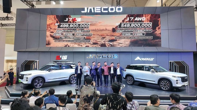  Hadir di GIIAS 2025, JAECOO J7 resmi bebut di Indonesia