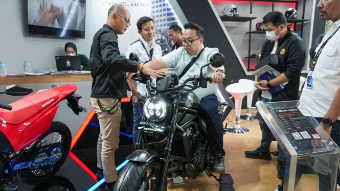 Penjualan motor Honda di GIIAS 2025