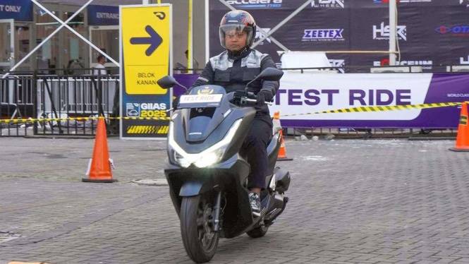 Penjualan motor Honda di GIIAS 2025