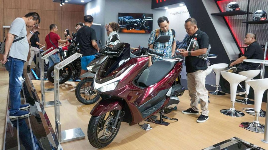 Penjualan motor Honda di GIIAS 2025