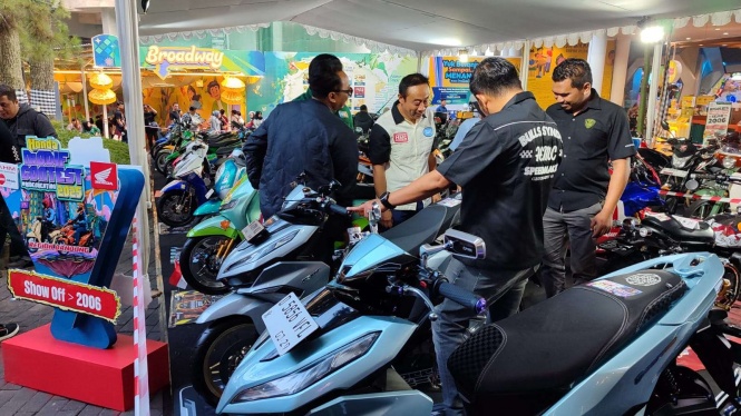 Ratusan Motor Keren Ramaikan Honda Modif Contest 2025 Bandung