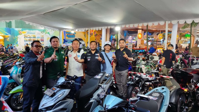 Ratusan Motor Keren Ramaikan Honda Modif Contest 2025 Bandung