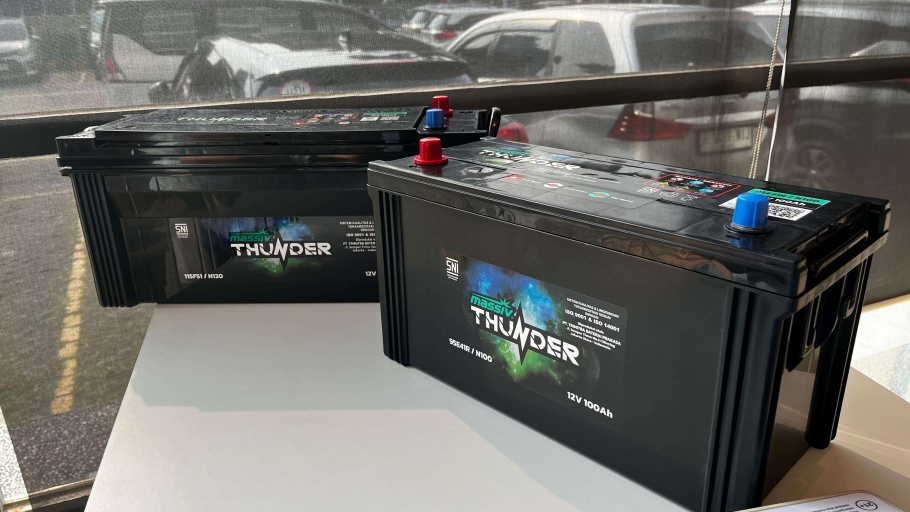 Massiv Thunder Luncurkan Aki Baru, Cocok Buat Kendaraan Komersial