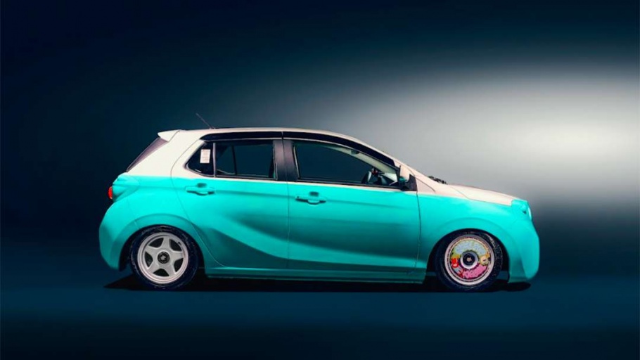 Daihatsu Ayla Modif