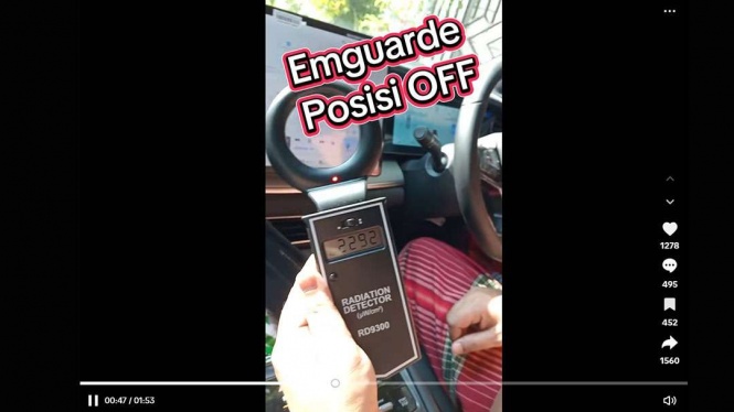 Radiasi mobil listrik