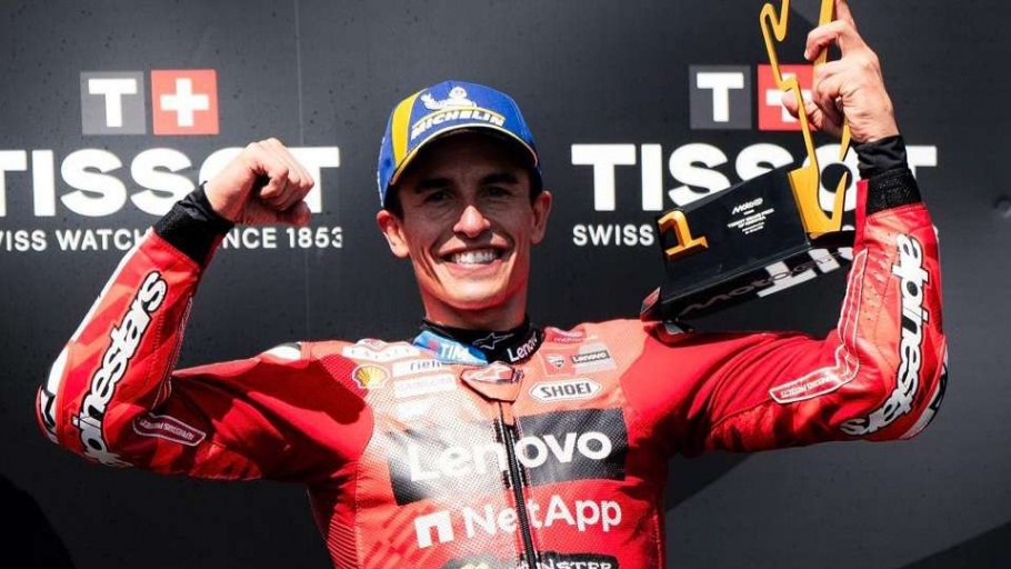 Hasil Sprint Race MotoGP Austria 2025: Marquez Menang, Pecco DNF