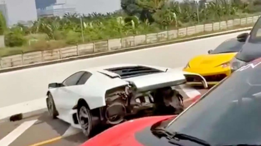 Belajar dari Kecelakaan yang Buat Lamborghini Hancur di Jalan Tol