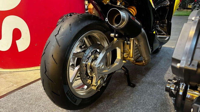 Modifikasi Hedon Yamaha Aerox, Pakai Kaki-kaki Xmax dan Brembo