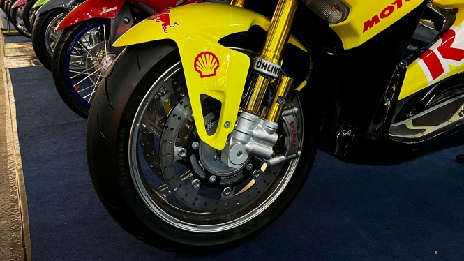 Modifikasi Hedon Yamaha Aerox, Pakai Kaki-kaki Xmax dan Brembo