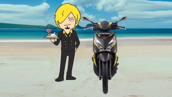 Honda Beat One Piece Sanji
