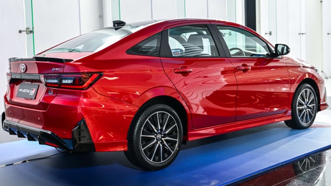Toyota Vios Hybrid di Thailand