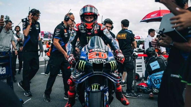 Mesin V4 Yamaha Debut di MotoGP San Marino, Quartararo Bikin Target Lap Time