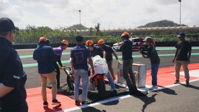 Persiapan MotoGP Mandalika 2025