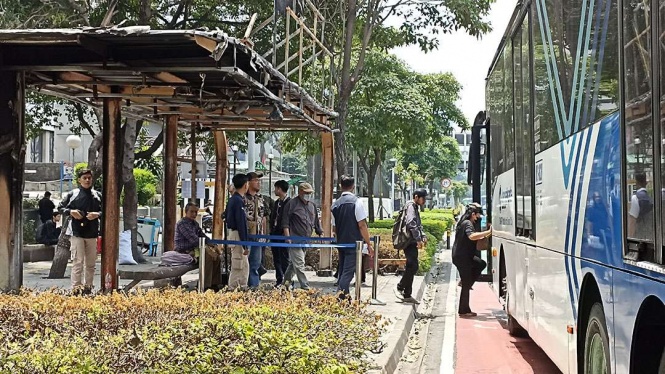 Transjakarta Bus Stop