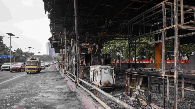 17 Gerbang Tol di Jakarta yang Rusak Akibat Demo Beroperasi Lagi
