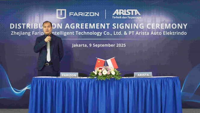 Arista dan Farizon Berkolaborasi, Siap Jual Mobil Listrik Niaga