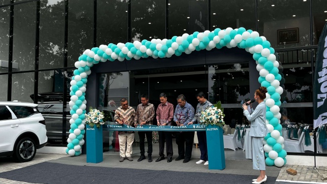 Aletra Resmikan Diler Baru di Kemang, Siap Perkuat Jaringan