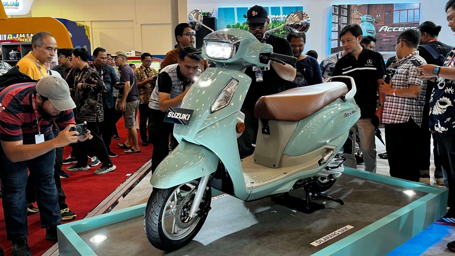Suzuki Access 125 Meluncur di IMOS 2025, Harga Rp 25 Jutaan