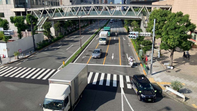 Tertibnya Lalu Lintas di Jepang