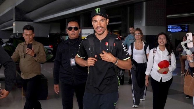 Jelang MotoGP Mandalika, Morbidelli dan Diggia Tiba di Jakarta