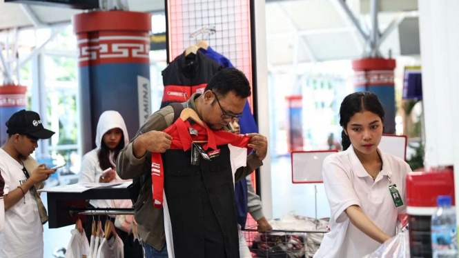 Merchandise Pertamina Grand Prix of Indonesia 2025 Banyak Diburu
