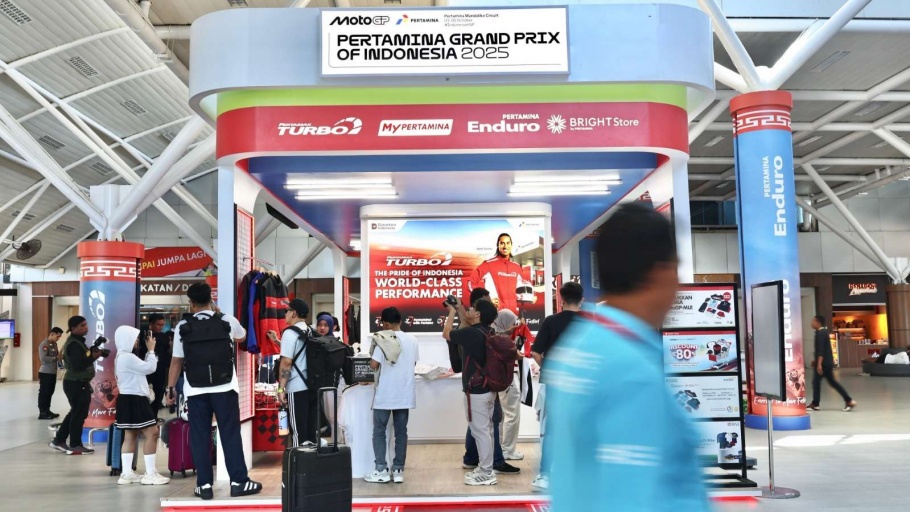 Merchandise Pertamina Grand Prix of Indonesia 2025 Banyak Diburu