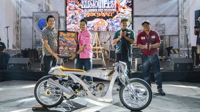 Honda Stylo 160 Bikin Modifikator Indonesia Terbang ke Jepang