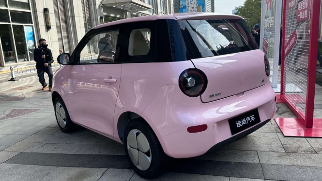Mobil Listrik Baru Wuling Aishang A100C, Lebih Murah dari Atto 1