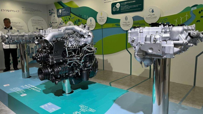 Multi fuel engine Isuzu