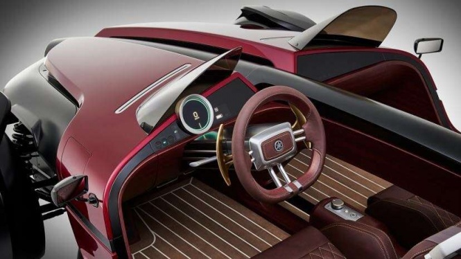 Yamaha Tricera Proto, Kawin Silang Motor dan Mobil Bertenaga Hidrogen