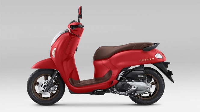 Honda Scoopy Tampil Menawan, Disematkan Warna Baru